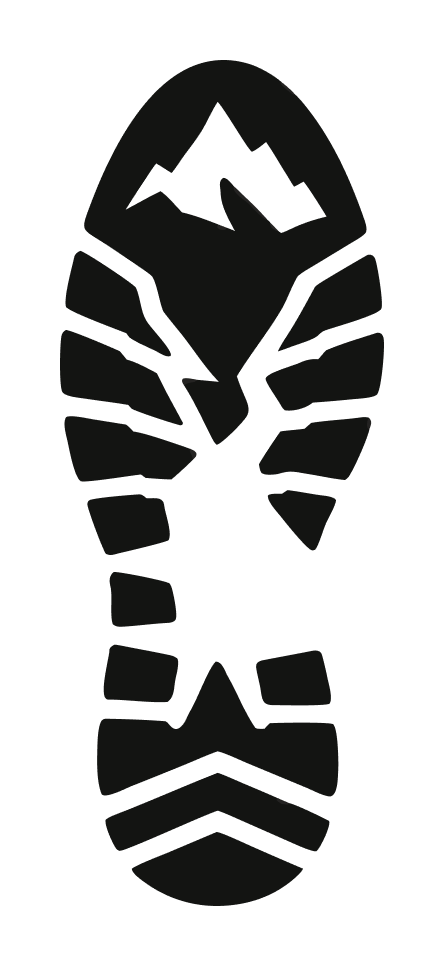 Huella, negra